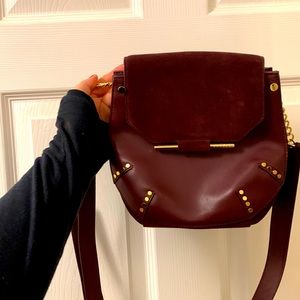 Sandro Paris plum crossbody